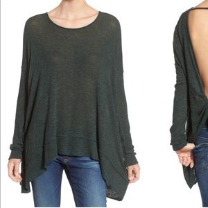 Free People open back sweater